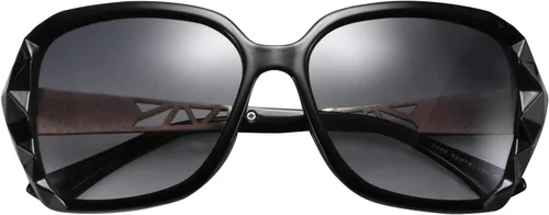 Miniatura 37 de FEISEDY - gafas de sol polarizadas para mujer, marco compuesto brillante B2289