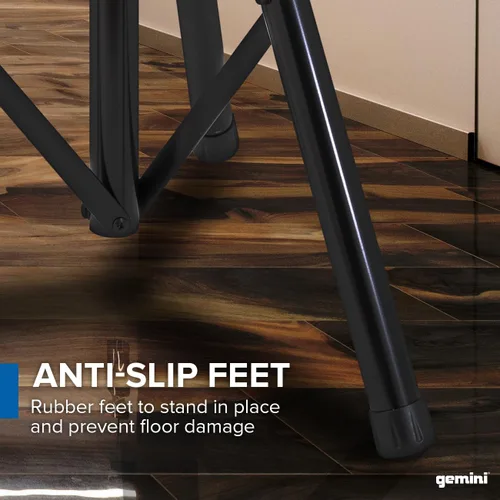 Miniatura 6 de Gemini - Soporte Profesional para Altavoz PA de Servicio Pesado - Soporte de Trípode de Altura Ajustable para Equipo de DJ, Sonido en Vivo y Eventos