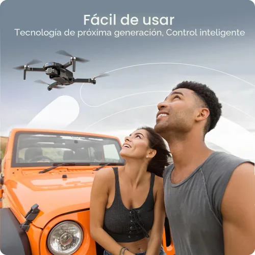 Miniatura 8 de Holy Stone Drone GPS con cámara 4K UHD para adultos principiantes; HS360S 249g Quadcopter RC FPV plegable con rango de control de 10000 pies, motor