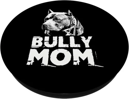 Miniatura 2 de Regalo perfecto para American Pitbull Lover Bully Mom Pop Socket – PopSockets Grip y soporte para teléfonos y tabletas