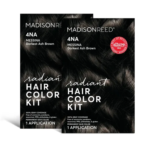 Miniatura 23 de Madison Reed - Kit de color de cabello radiante, tinte permanente para el cabello, 100 % cobertura de canas, sin amoníaco, castaño Catania 5NGM