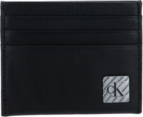 Miniatura 2 de Calvin Klein Jeans para hombre, tarjetero de crédito negro, Negro