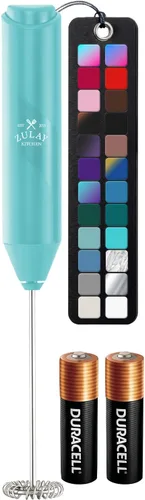 Miniatura 27 de Zulay Kitchen - Batidor eléctrico de mano para café, lattes, capuchinos, matcha y chocolate caliente, mezclador portátil para bebidas, accesorio