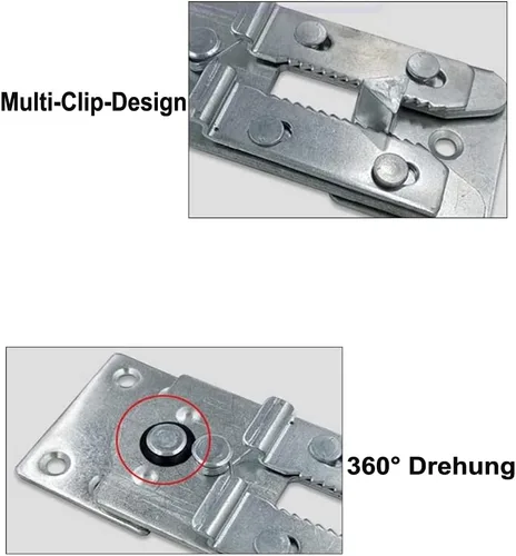 Miniatura 4 de AWEN + Paquete de 4 tornillos de conector de sofá seccionales, piezas de repuesto para sofá seccional, muebles Sf-4 piezas
