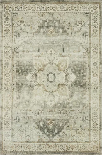 Miniatura 11 de Loloi II Rosette Beige/Multi 2'-2" x 3'-8" Alfombra decorativa