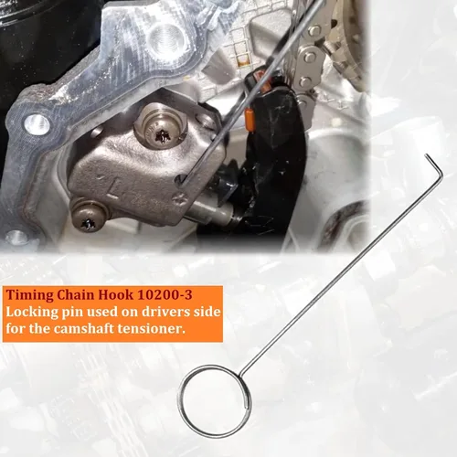 Miniatura 4 de 6 herramientas de cadena de distribución Phaser de árbol de levas compatibles con VW Chrysler Jeep Dodge 3.6L 10200A 10369A 10202A