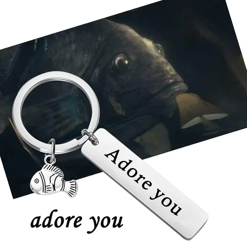 Miniatura 3 de ENSIANTH Regalo inspirado en programas de televisión, adorar a los fanáticos de la película, regalo de amistad, joyería para parejas, plateado