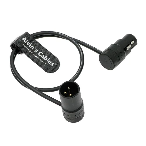 Miniatura 5 de Alvin's Cables Cable XLR macho a hembra de 3 pines de perfil bajo conector original de micrófono equilibrado cable de audio Sommer SOD-14