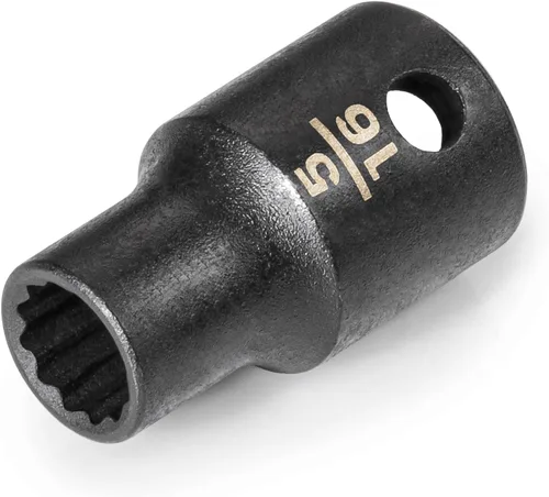 Miniatura 82 de TEKTON Accionamiento de 3/8 pulgadas x 1 pulgada Zócalo de impacto de 12 puntos poco profundo SID12225