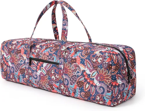 Miniatura 8 de Boulder Bee Bolsa para esterilla de yoga Gran portaesterillas de yoga con bolsillo para artículos mojados Regalos de yoga Bolsa de gimnasio