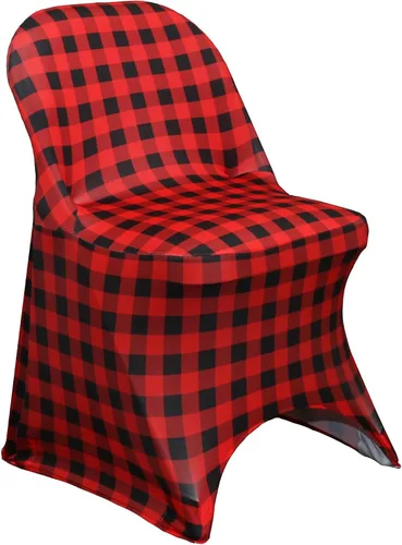 Miniatura 74 de YOUR CHAIR COVERS - Funda para silla plegable de elastano azul claro - Funda de cojín tapizada plegable elástica ajustable extraíble lavable