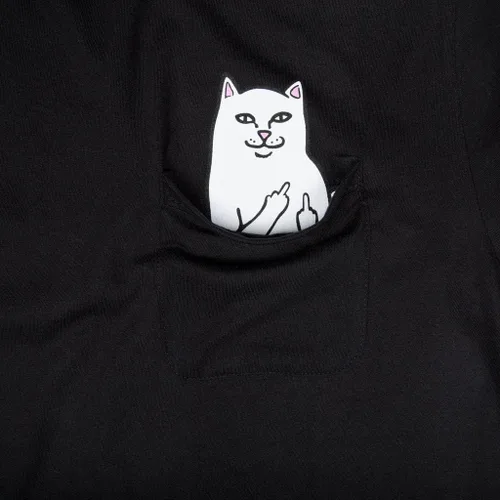 Miniatura 7 de RIPNDIP Lord Nermal SS Pocket Tee (negro), Negro