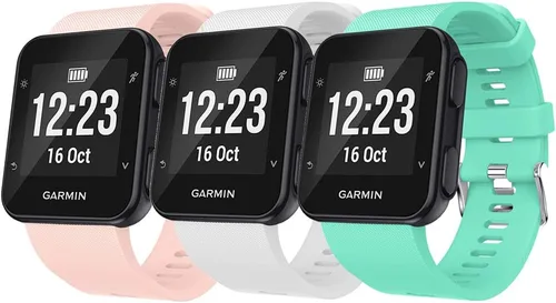 Miniatura 10 de Correa para Garmin Forerunner 35, correa de repuesto de silicona suave para reloj inteligente Garmin Forerunner 35/Forerunner 30, se ajusta a
