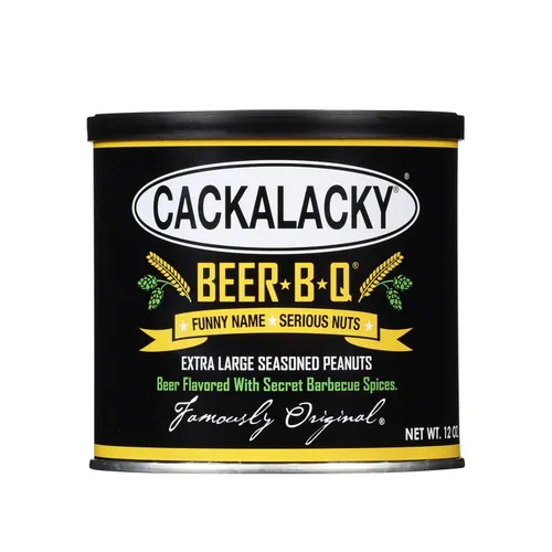 Miniatura 6 de Cackalacky Famously Original Spiced Nuts – 12 oz – Cacahuetes tostados, extra grandes de Carolina del Norte, sazonados con salsa de pimienta