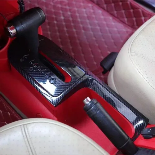 Miniatura 6 de HIGH FLYING Para Volkswagen New Beetle 2003-2010 Accesorios para el interior del automóvil, kit de panel de engranajes de la consola, cubierta ABS