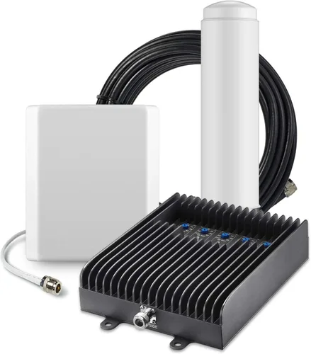 Miniatura 3 de SureCall Fusion5s 2.0 Amplificador de señal de teléfono celular para el hogar y la oficina de hasta 10000 pies cuadrados, antenas Omni Dome