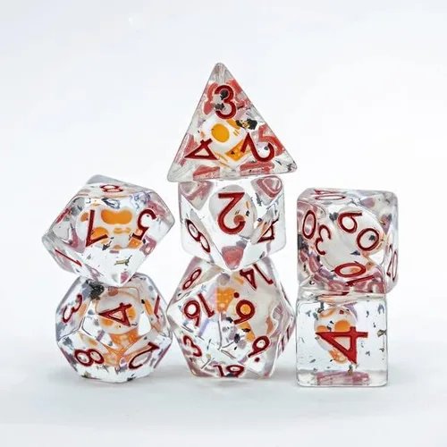 Sage's Portal Familiars and Reagents - Juego de dados de resina para DND, juego de dados poliédricos para Dungeons and Dragons RPG de mesa TTRPG