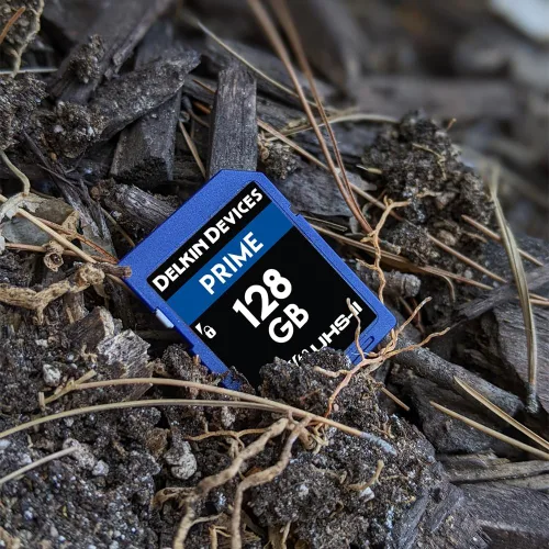 Miniatura 3 de Delkin Devices Prime - Tarjeta de memoria SDXC UHS-II de 128 GB, lectura de 300 MB/s, escritura de 105 MB/s, ideal para video 8K, 4K, HDR y 360º