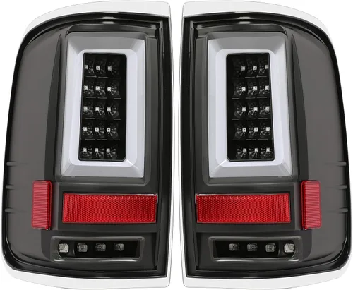 KUAFU Luces traseras LED compatibles con Ford F150 2004-2008 de repuesto para FO2800200 FO2801200 5L3Z13405CA 5L3Z13404CA lámpara de señal de freno,