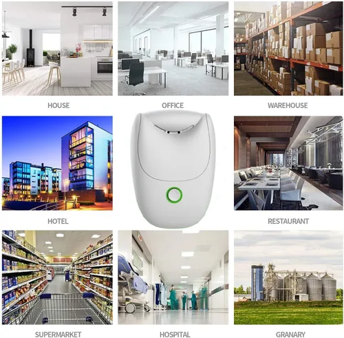 Miniatura 7 de Repelente ultrasónico de control de plagas, repelente de ratones en interiores para control de mosquitos, cucarachas, hormigas, ratas y roedores