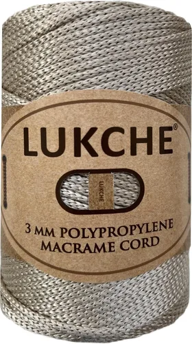 Miniatura 8 de Cuerda de macramé premium de poliéster de 3 mm (134.44 metros), (250 g) 100% cuerda de macramé de polipropileno, hilo de crochet de macramé colorido