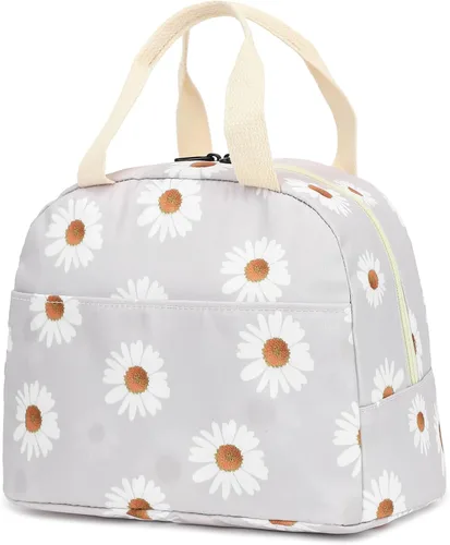 Miniatura 11 de Bolsa de almuerzo de conejo para mujeres y niñas, bolsas de picnic reutilizables con aislamiento para adultos y niños, trabajo, escuela, senderismo