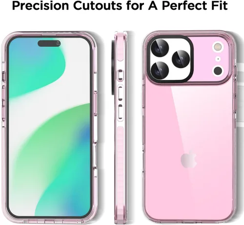 Miniatura 285 de AICase Funda protectora para iPhone 16 compatible con iPhone 16, delgada, ligera, transparente [no amarillenta] Diseño vibrante