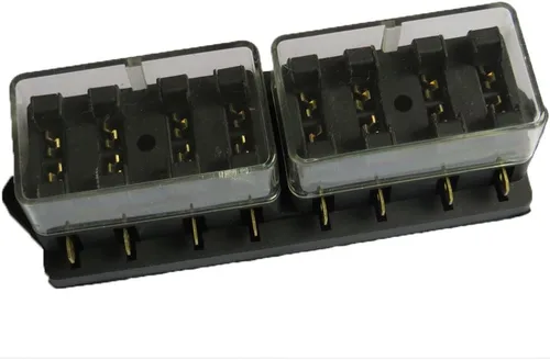 Miniatura 6 de Etopars Coche Vehículo Auto Caja de Fusibles de 12 Vías Circuito Estándar Cuchilla ATO Bloque Portafusibles 12V 24V