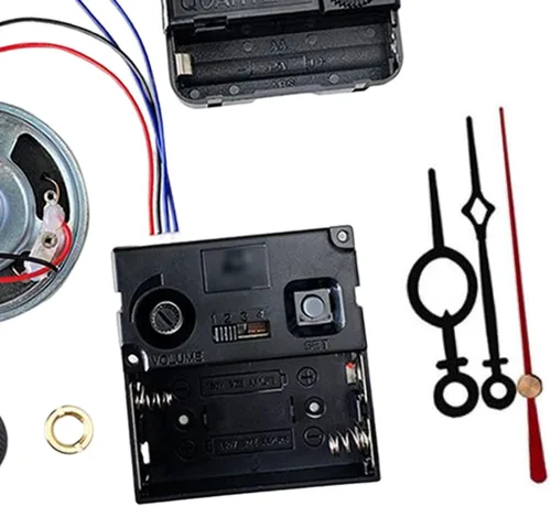Miniatura 3 de Reloj de pared DIY Mecanismo de Movimiento Reloj de Péndulo Reemplazo con Caja de Campana de Música con Manecillas para Club Bar Oficina Relojes