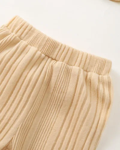 Miniatura 24 de Renotemy Conjunto de ropa para bebé recién nacida, para otoño e invierno, manga larga, pantalones, lindo conjunto de ropa para bebé niña