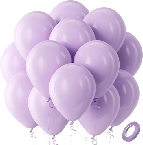 Miniatura 125 de Bezente - Globos de 12 pulgadas de látex con confeti para bodas, graduaciones, despedidas de soltera y cumpleaños, aptos para helio, dorado, 60