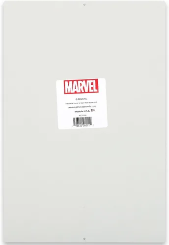 Miniatura 3 de Open Road Brands Marvel The Incredible Hulk - Cartel de metal con cubierta de cómic – La increíble decoración de pared de Hulk para cueva de hombre