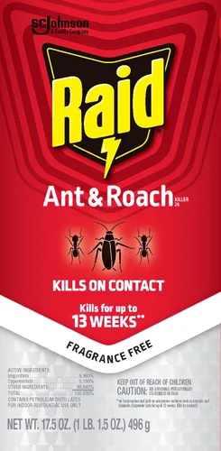 Miniatura 11 de Raid® Ant & Roach Killer Spray, sin fragancia, 17.5 onzas, paquete de 2