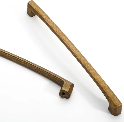 Miniatura 54 de Asidrama - Paquete de 2 manijas de gabinete de cocina de níquel satinado cepillado de 3 pulgadas (76 mm), tiradores de gabinete, herrajes