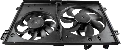 Miniatura 40 de TRQ Conjunto de ventilador de refrigeración dual del radiador compatible con Toyota Highlander 2008-2013 TO3115155