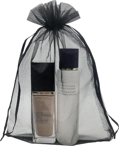 Miniatura 11 de 100 bolsas de regalo verdes de organza de 6 x 9 pulgadas, pequeña bolsa de malla con cordón para joyería, bolsa de regalo para el día de San