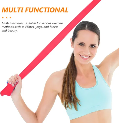 Miniatura 8 de Versátil banda de resistencia de yoga para entrenamiento de fuerza de cuerpo completo, estiramiento, pilates, entrenamiento, uso de banda