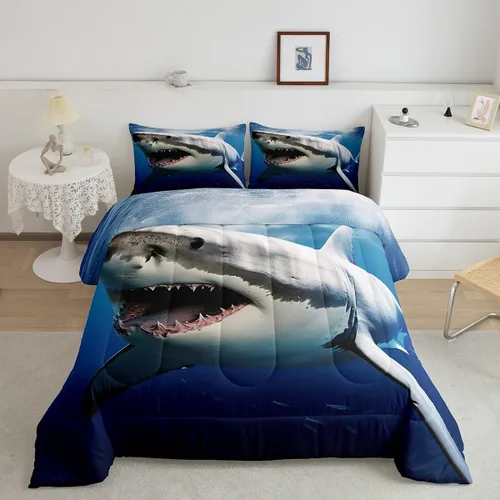 Miniatura 25 de Juego de edredón de videojuegos para niños, niñas y hombres, juego de ropa de cama con estampado de consola de videojuegos negro, decoración