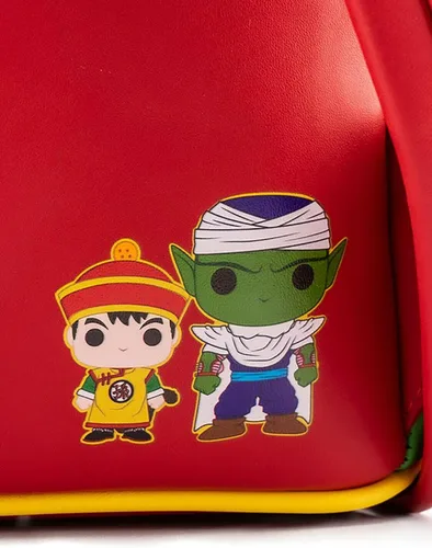 Miniatura 2 de Loungefly POP Dragon Ball Z Gohan Piccolo - Bolso de hombro con doble correa para mujer