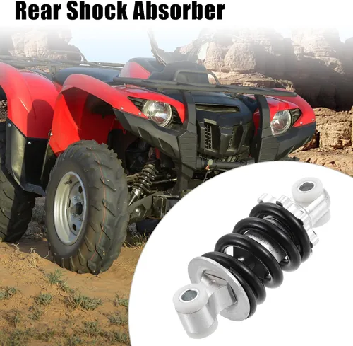 Miniatura 2 de X AUTOHAUX Amortiguador trasero de 100mm 340,194 kg Amortiguador de impacto trasero para scooter de gas, bicicleta eléctrica, bicicleta de tierra