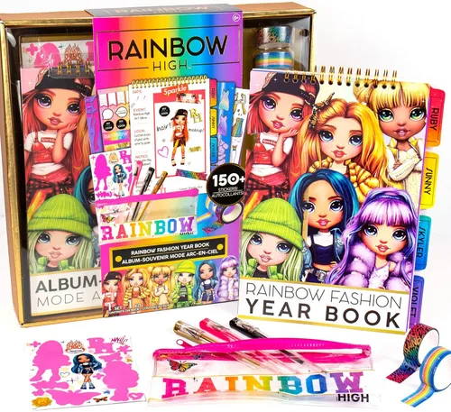 Miniatura 9 de Rainbow High Horizon Group USA, incluye 5 vibrantes geles de coloración para el cabello, 3 extensiones con clip para menos desorden, tazón de mezcla