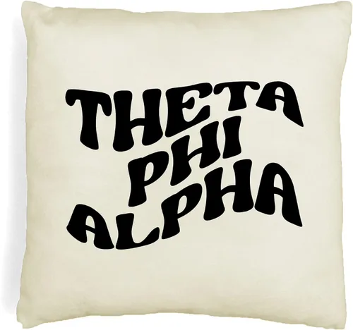 Miniatura 14 de sockprints Mod Alpha Chi Omega - Funda de almohada de 18 x 18 pulgadas, fundas de almohada de hermandad de mujeres - Almohada decorativa