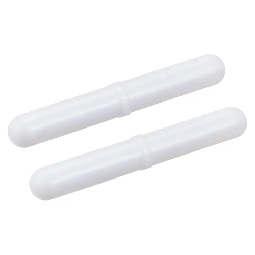 Miniatura 11 de MECCANIXITY Varilla de barra agitadora magnética mezcladora de 0.24 pulgadas con forma de anillo PTFE revestimiento imán blanco para laboratorio