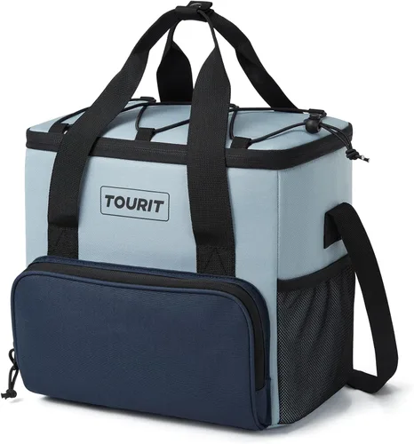 TOURIT Bolsa de enfriador suave pequeña aislada, bolsa de enfriador de almuerzo de 24/35/46 latas, caja de hielo, enfriadores portátiles y a prueba
