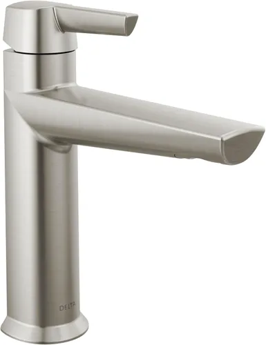 Miniatura 7 de Delta Faucet Galeon - Grifo de baño de un solo orificio, grifos de baño cromados para fregadero de 1 agujero, grifo de fregadero de baño de una sola