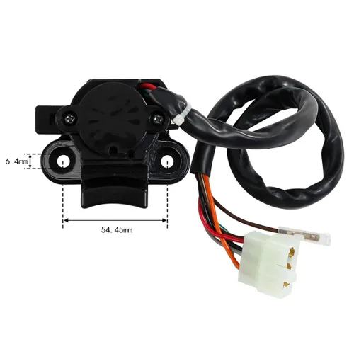 Miniatura 2 de TCT-MOTORPARTS Llave de bloqueo del interruptor de encendido para Kawasaki ZX6R ZX7R ZX750 ZX9R ZX900 ZZR400 ZZR600