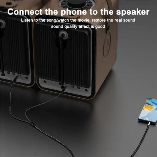 Miniatura 3 de Cable estéreo de 0.138 in, cable de audio, 3.3 pies, 1/8 TRS a Dual 1/4 TS Mono, adaptador de cable divisor en Y, compatible con iPhone, PC, CD