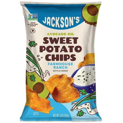 Miniatura 19 de Jackson's Paquete variado de aceite de aguacate (1.5 onzas, paquete de 10) sabor a sal marina, rancho y barbacoa, apto para alérgenos, sin gluten
