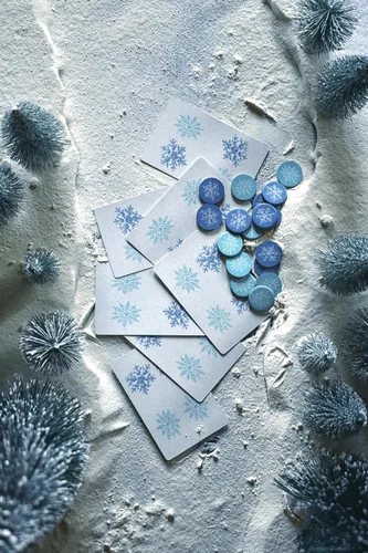 Miniatura 5 de Devir - Juego de mesa de invierno, juego de estrategia abstracta con control de área y colocación de cartas, juego de duelo para 2 jugadores