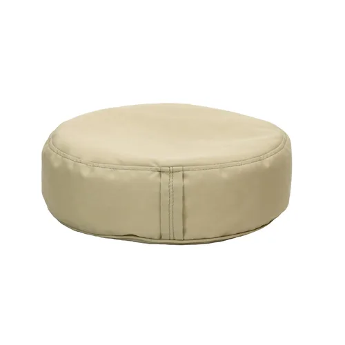Miniatura 5 de FDP 13925-SD - Cojines redondos de suelo de olefina de 16 pulgadas con asas, para interiores y exteriores, asientos flexibles para decoración